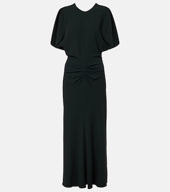 Gathered midi dress | Victoria Beckham