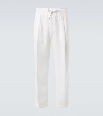 Linen straight pants | Dolce&Gabbana