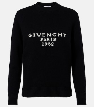 Pull en laine et cachemire à logo | Givenchy