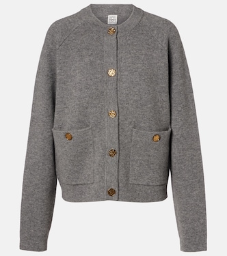 Cashmere and wool-blend cardigan | Toteme