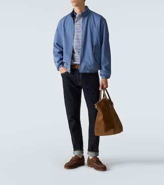 Bedford cotton chino jacket in blue - Polo Ralph Lauren | Mytheresa