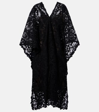 Guipure lace kaftan  | Oscar de la Renta