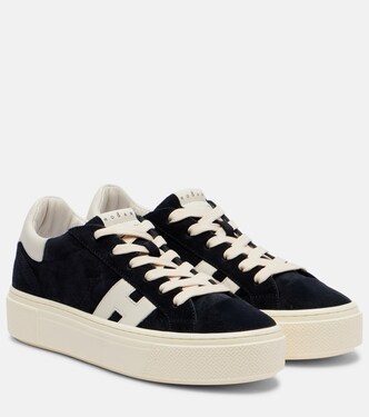 Crosswind leather sneakers | Hogan