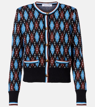 Cardigan Sylvane aus Wolle und Baumwolle | Veronica Beard