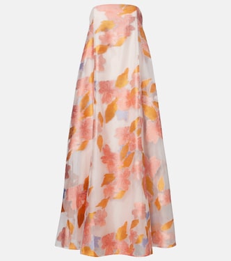 Allyson floral organza gown | Staud