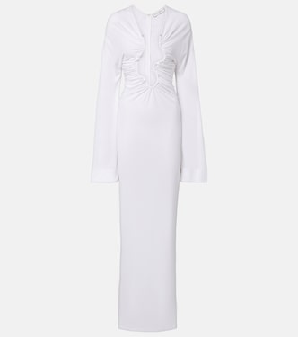 Vestido largo Salacia fruncido | Christopher Esber