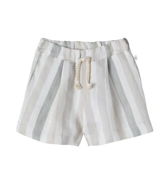 Baby Vilopriu striped linen shorts | 1 + in the Family