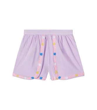 Bestickte Shorts Asya aus Baumwolle | Louise Misha