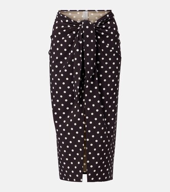 Polka-dot beach cover-up | Karla Colletto