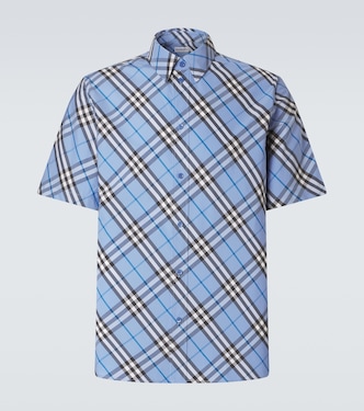 Burberry Check cotton poplin shirt | Burberry