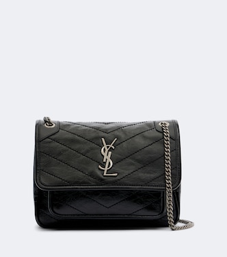 Schultertasche Niki Mini aus Leder | Saint Laurent