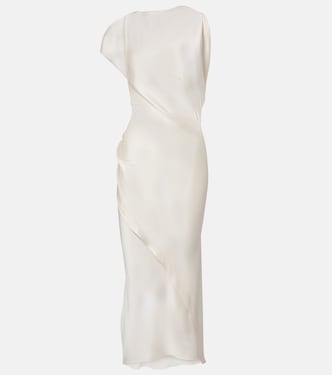Kyra draped midi dress | Victoria Beckham