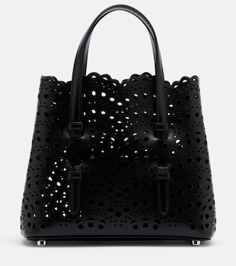 Mina 20 Vienne leather tote bag | Alaïa
