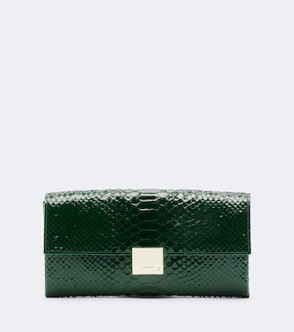 Jean Small snake-effect leather clutch | Tom Ford