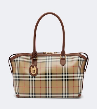 Burberry Check Medium tote bag | Burberry