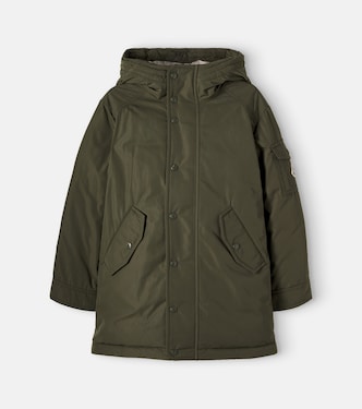 Nahan hooded down coat | Moncler Enfant