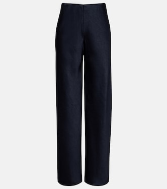 Pantalones anchos Colette de satén | Vince