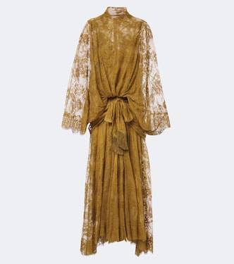 Ascent draped lace gown | Zimmermann