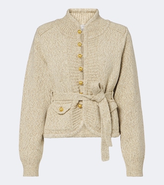 Cardigan aus einem Wolle und Seide | Xu Zhi