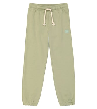 Face cotton sweatpants | Acne Studios Kids