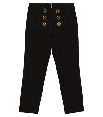 Cotton-blend pants | Balmain Kids