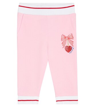 Baby printed cotton-blend sweatpants | Monnalisa