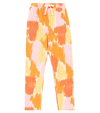 Printed cotton jersey leggings | Bobo Choses