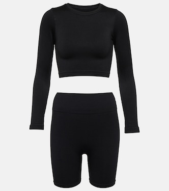 Evoke crop top and Composed shorts set | Prism²