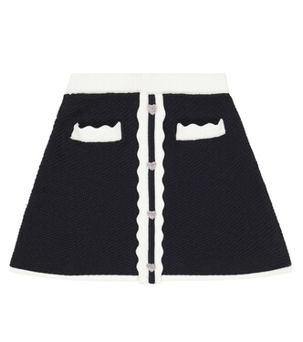 Cotton and wool skirt | Self-Portrait Kids