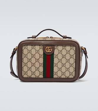 Ophidia Small canvas shoulder bag | Gucci