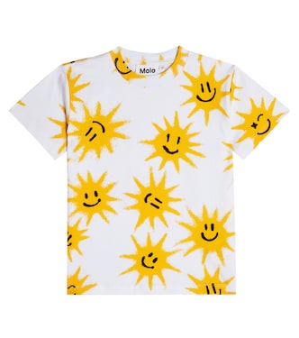 Roxo printed cotton jersey T-shirt | Molo