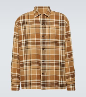 Checked cotton flannel shirt | Polo Ralph Lauren
