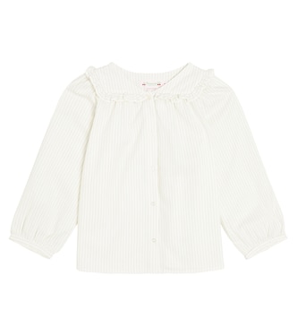Charley striped cotton blouse  | Bonpoint