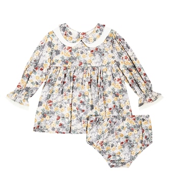 Baby Laria floral dress and bloomers set | La Coqueta