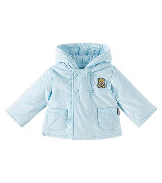 Baby Teddy Bear cotton jacket | Moschino Kids