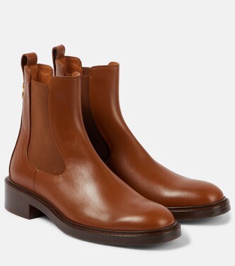 Marcie leather Chelsea boots | Chloé