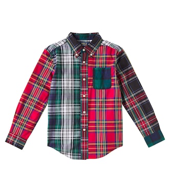 Plaid cotton shirt | Polo Ralph Lauren Kids