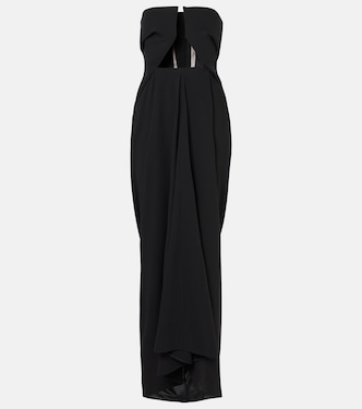 Amphora Prong wool grain de poudre gown | Rick Owens