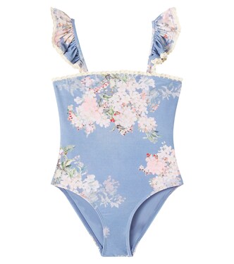 Cascadian floral swimsuit | Zimmermann Kids