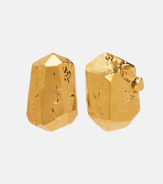 Organic clip-on earrings | Saint Laurent