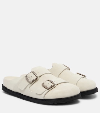 Slippers 222 West aus Veloursleder | Birkenstock 1774