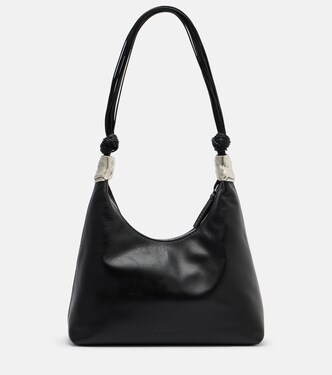 Cuff leather shoulder bag | Staud