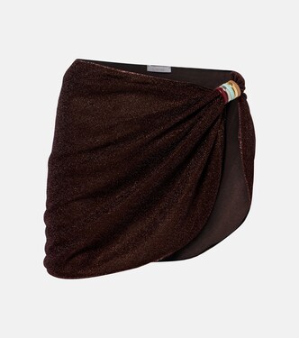 Lumière环饰细节沙滩罩衫 | Oséree