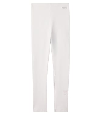 Bestickte Leggings Soenie aus Rippstrick | Donsje