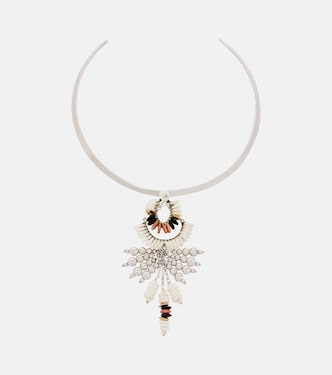 Lyna beaded pendant necklace | Isabel Marant