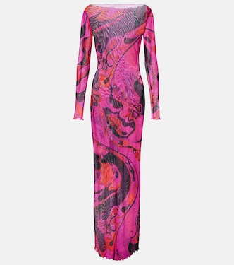 Maxikleid Orchidee aus Tüll | Pucci