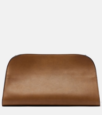 Peggy leather clutch | The Row