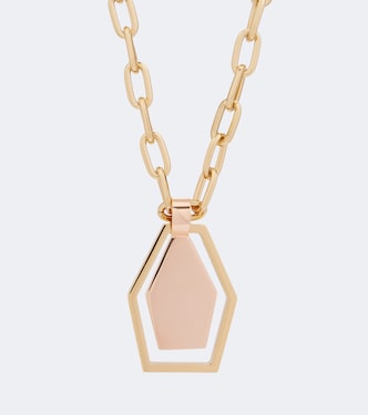 Collar Swinging Portal chapado en oro | La DoubleJ