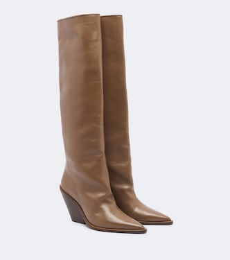 بوت للركبة من الجلد Nevada | Souliers Martinez