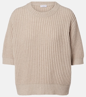 Sequined sweater | Brunello Cucinelli